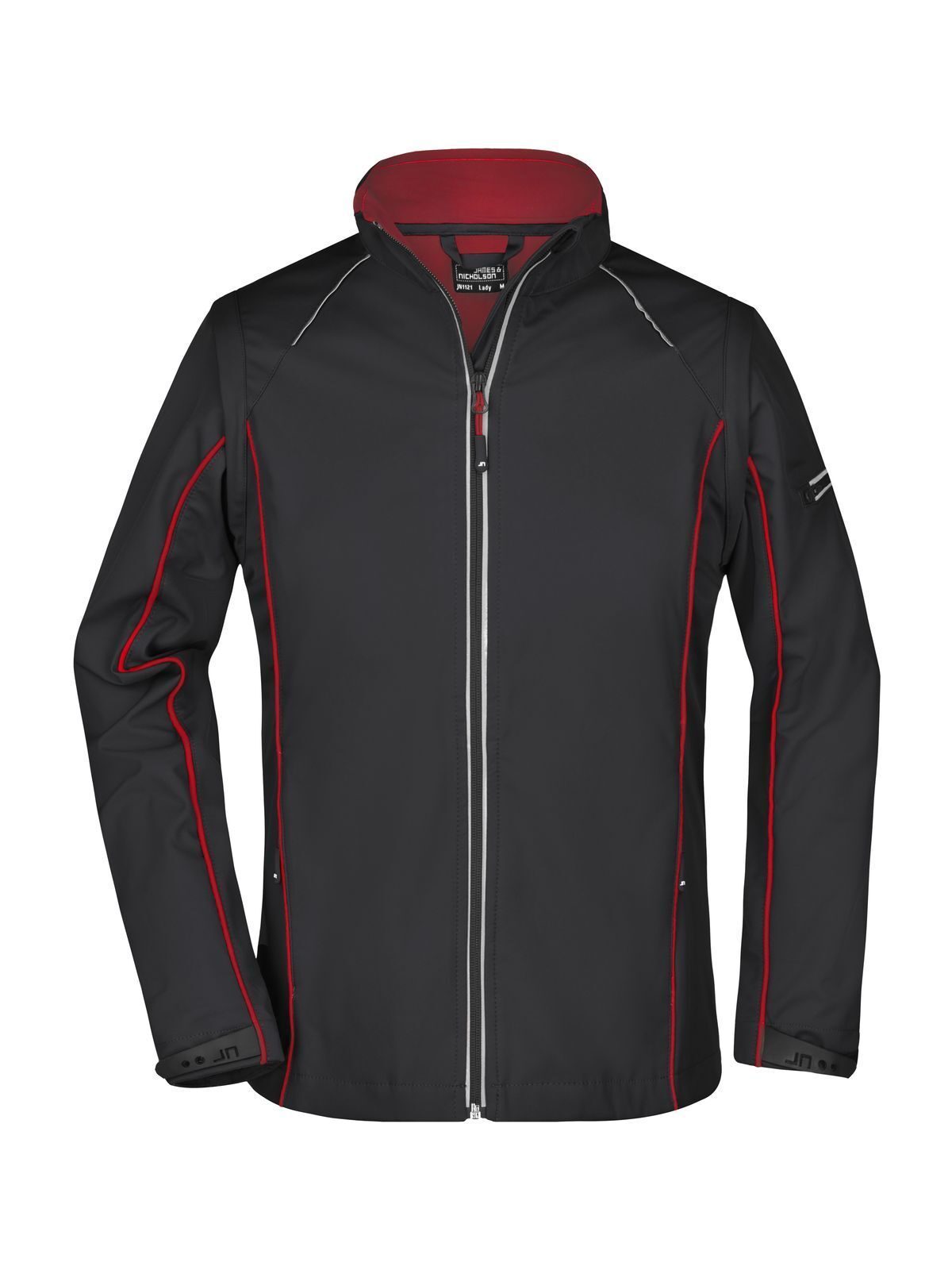 Jaqueta Softshell Feminina com Zíper Removível - BLRD - VERMELHO