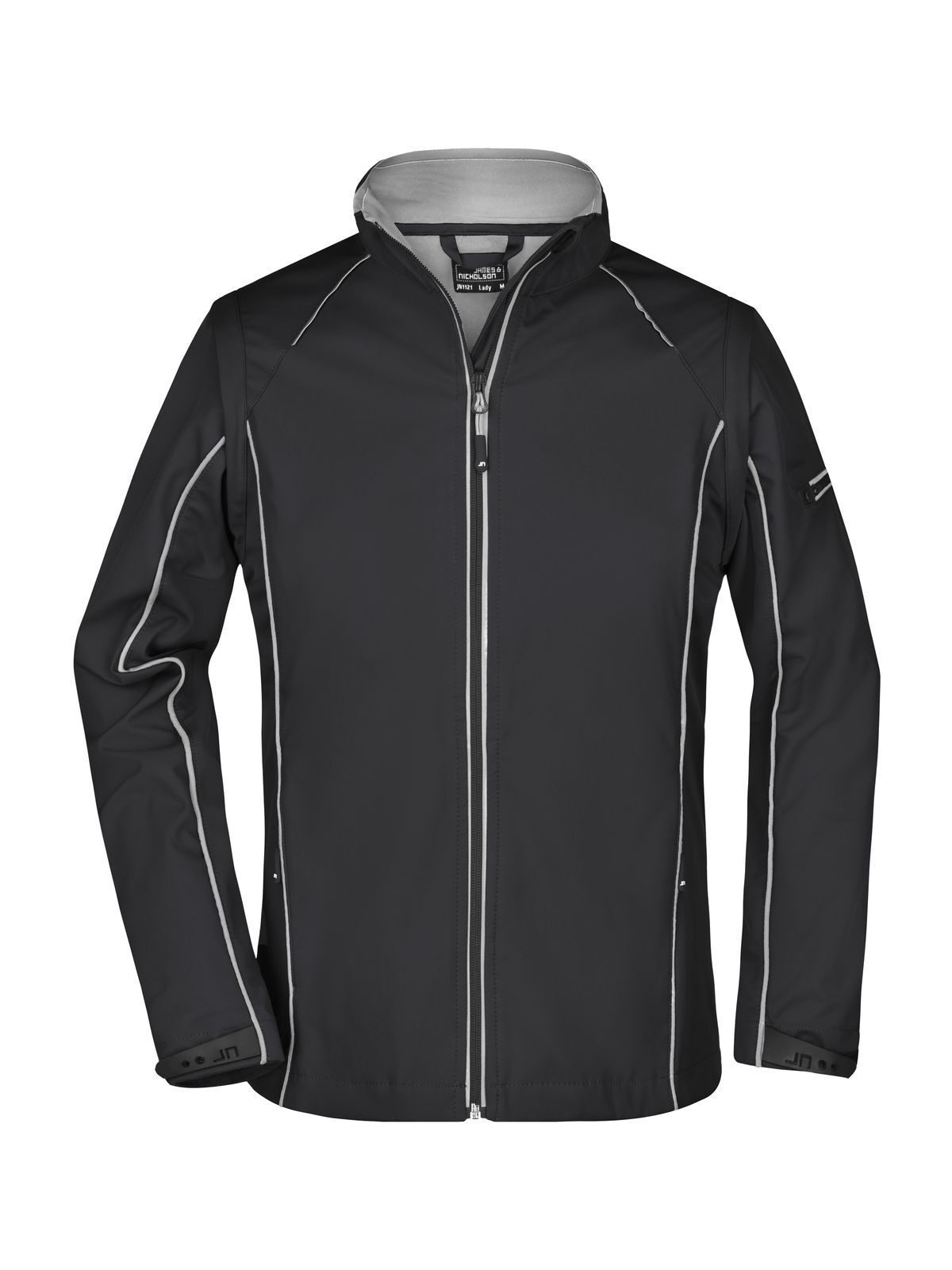 Jaqueta Softshell Feminina com Zíper Removível - BLSI - PRATA