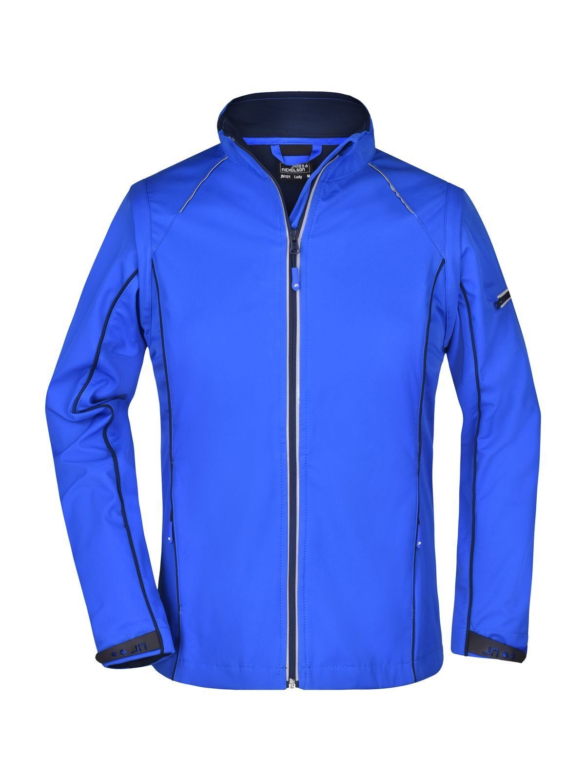 Jaqueta Softshell Feminina com Zíper Removível - NABNY - AZUL-NÁTICO-MARINHO