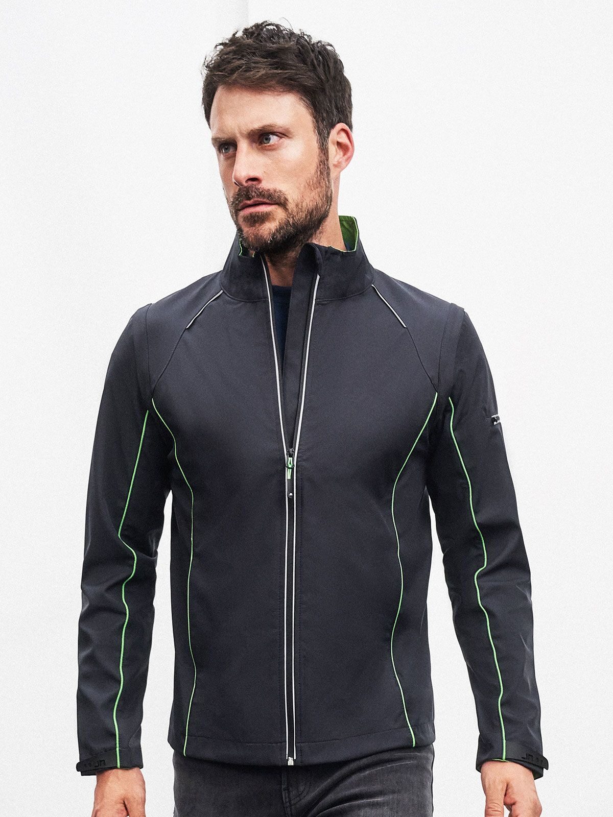 Jaqueta Softshell Masculina com Zíper Removível