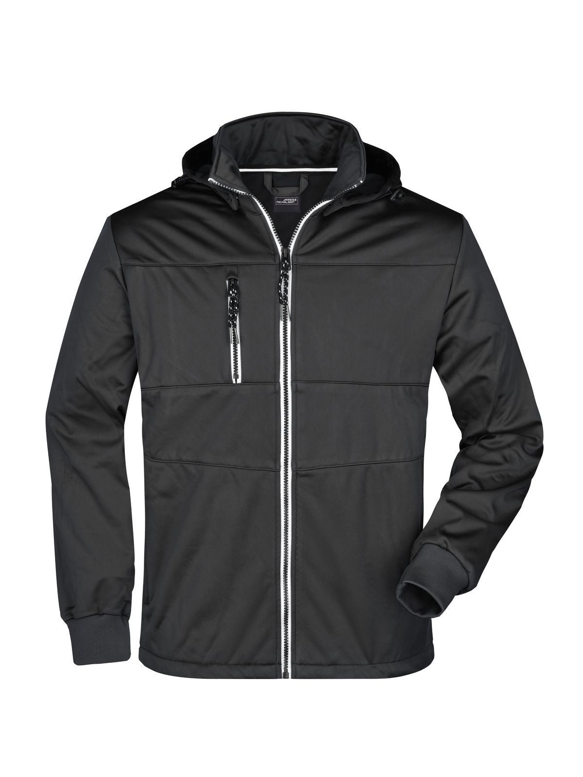 Jaqueta Marítima Masculina - BLBLW - PRETO-PRETO-BRANCO