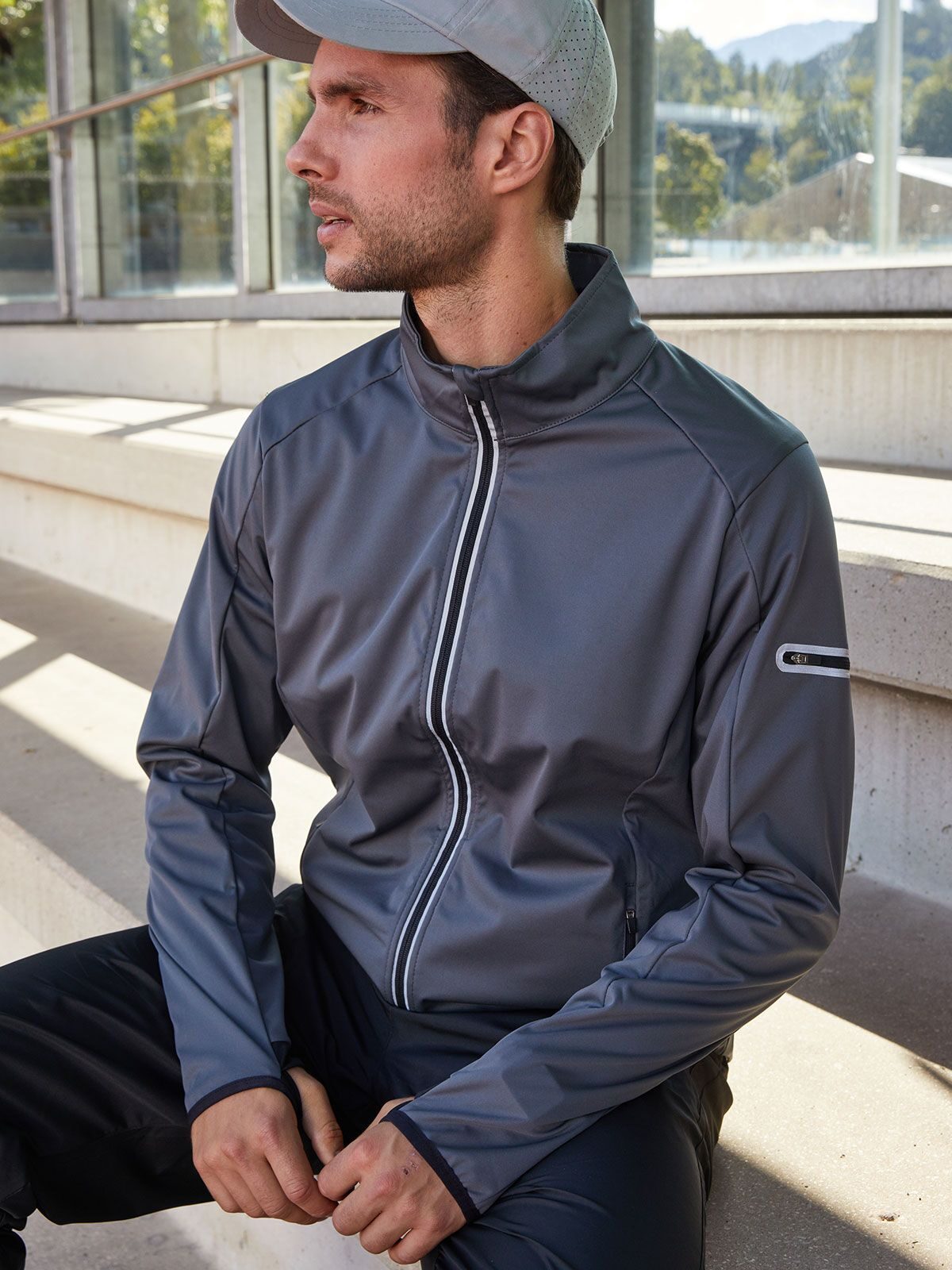 Jaqueta Softshell Esportiva Masculina