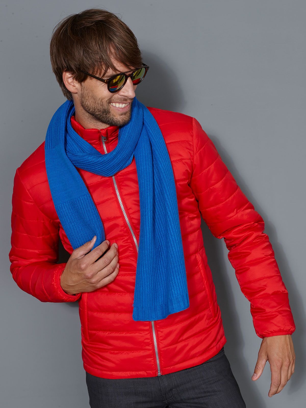 Jaqueta acolchoada masculina