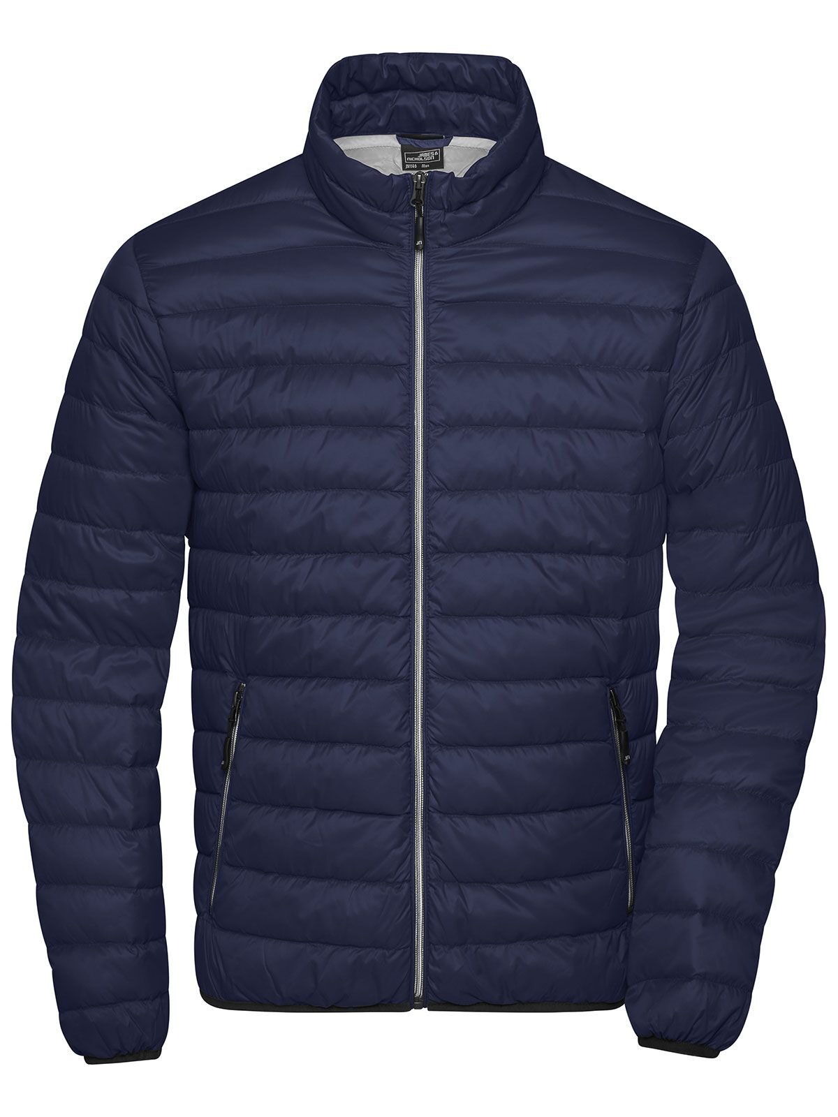 Jaqueta de plumas masculina - NYSI - Azul-marinho e prata
