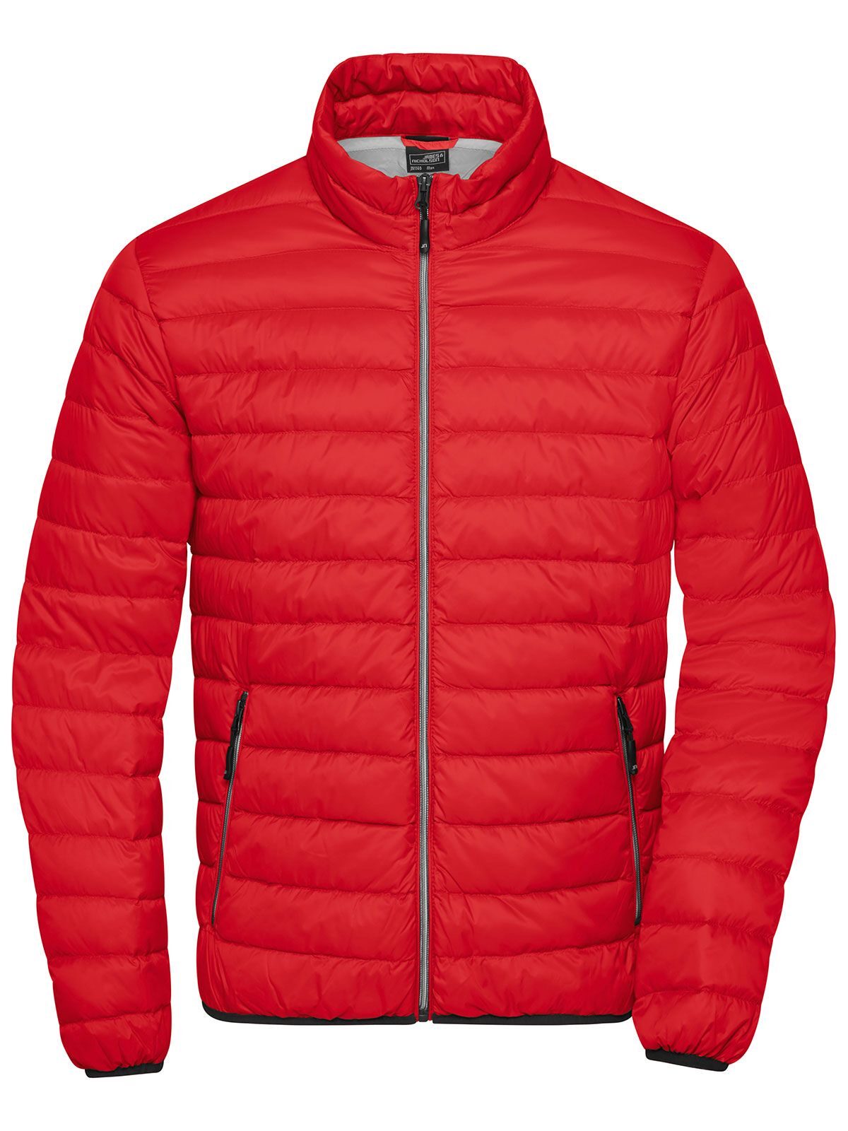 Jaqueta de plumas masculina - RDSI - Vermelho-prateado