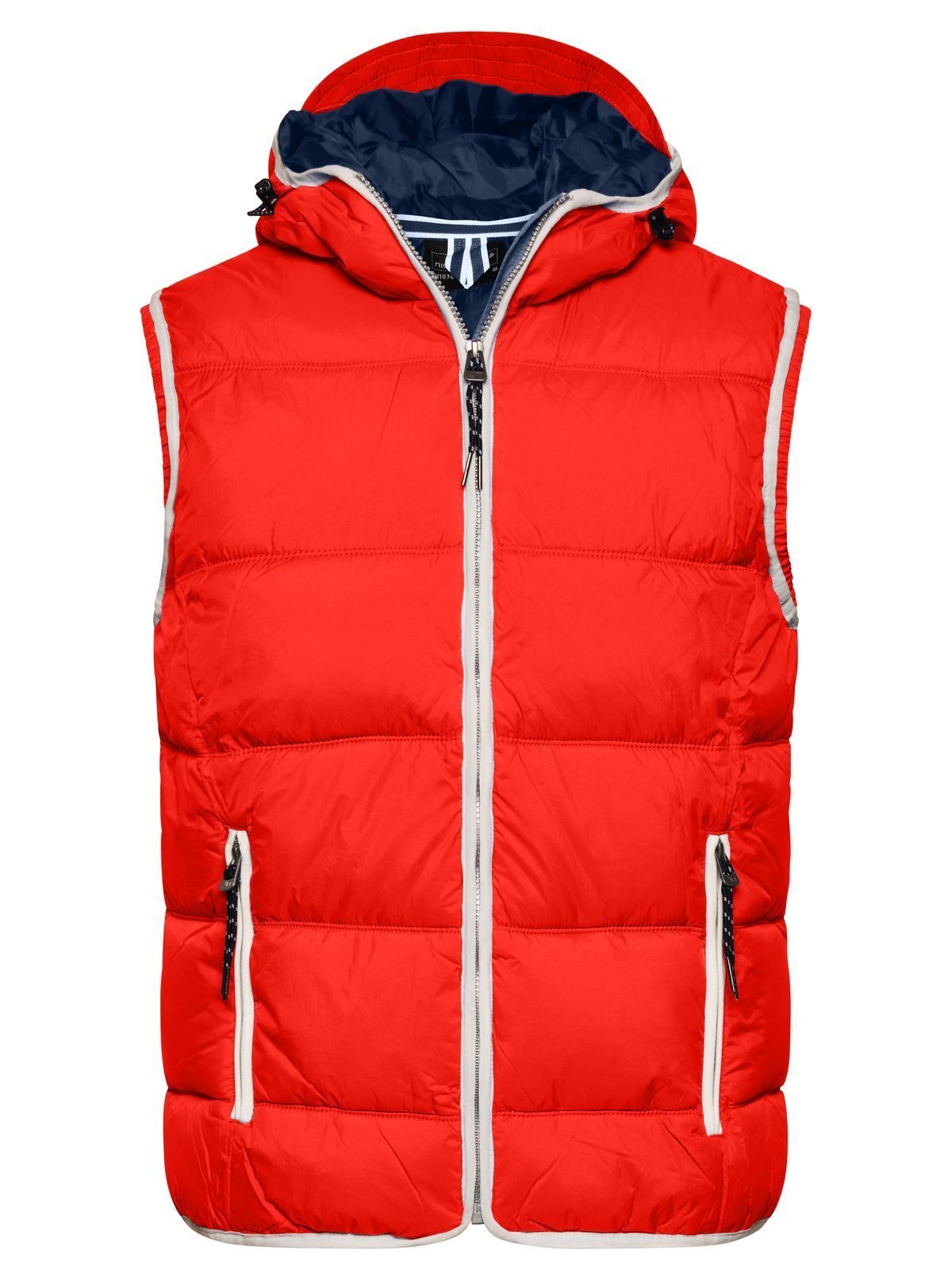 Colete Marítimo Masculino - RDWH - Vermelho-branco