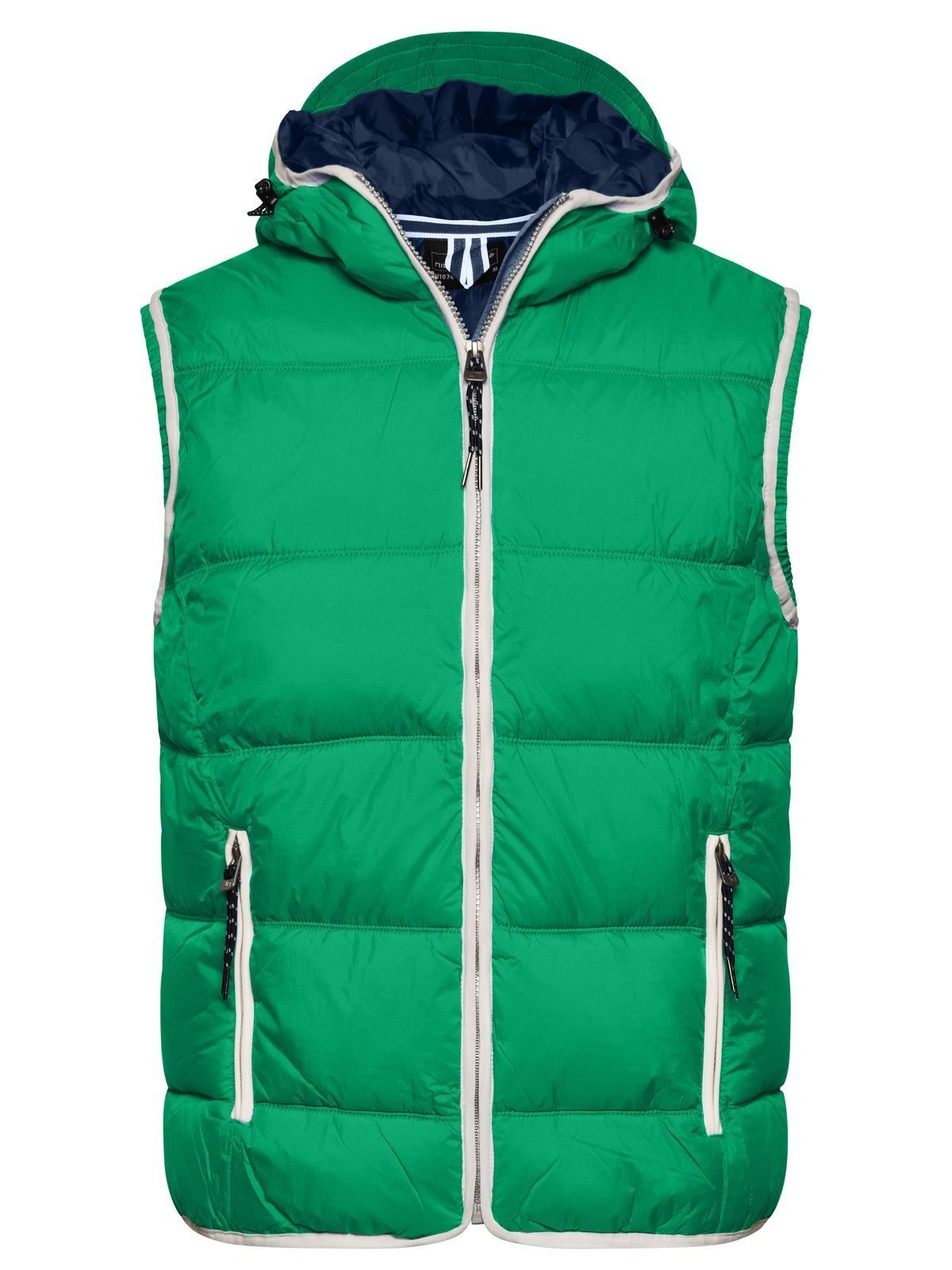Colete Marítimo Masculino - IRGRW - Verde-branco irlandês