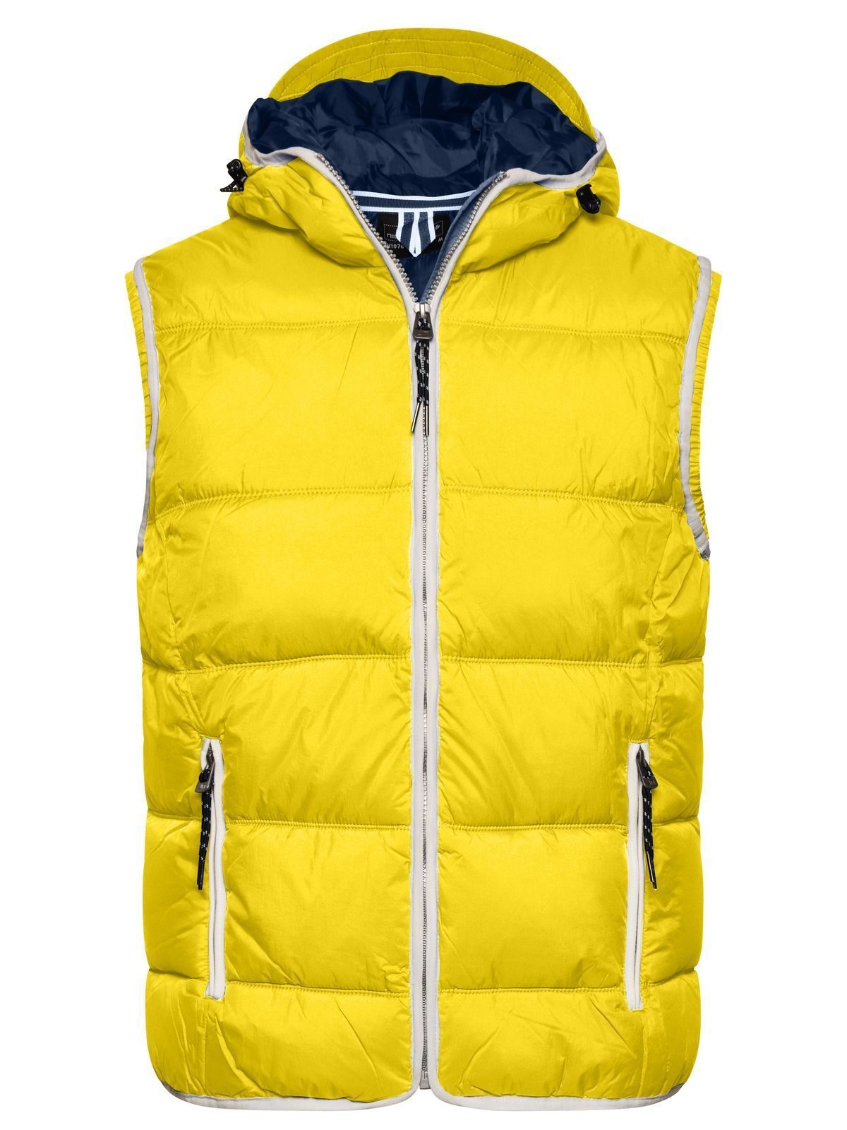 Colete Marítimo Masculino - SUYEWH - Amarelo-sol-branco