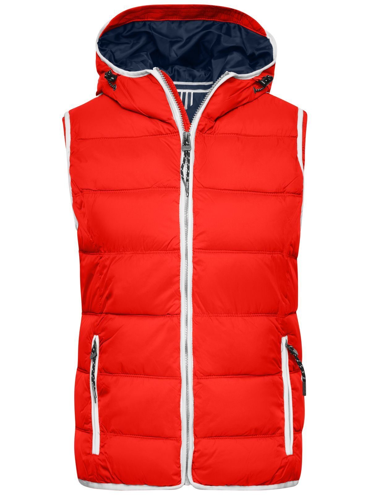 Colete náutico feminino - RDWH - Vermelho-branco