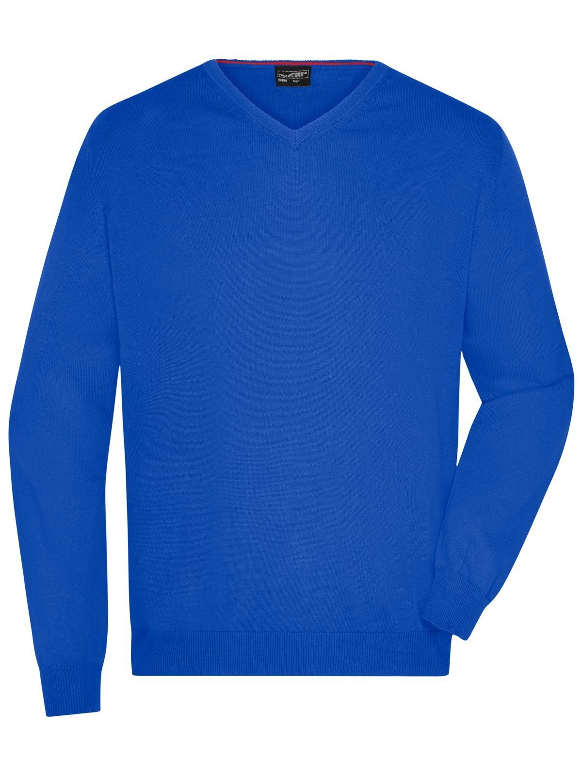 Suéter masculino com decote em V - RYOW - branco-sujo