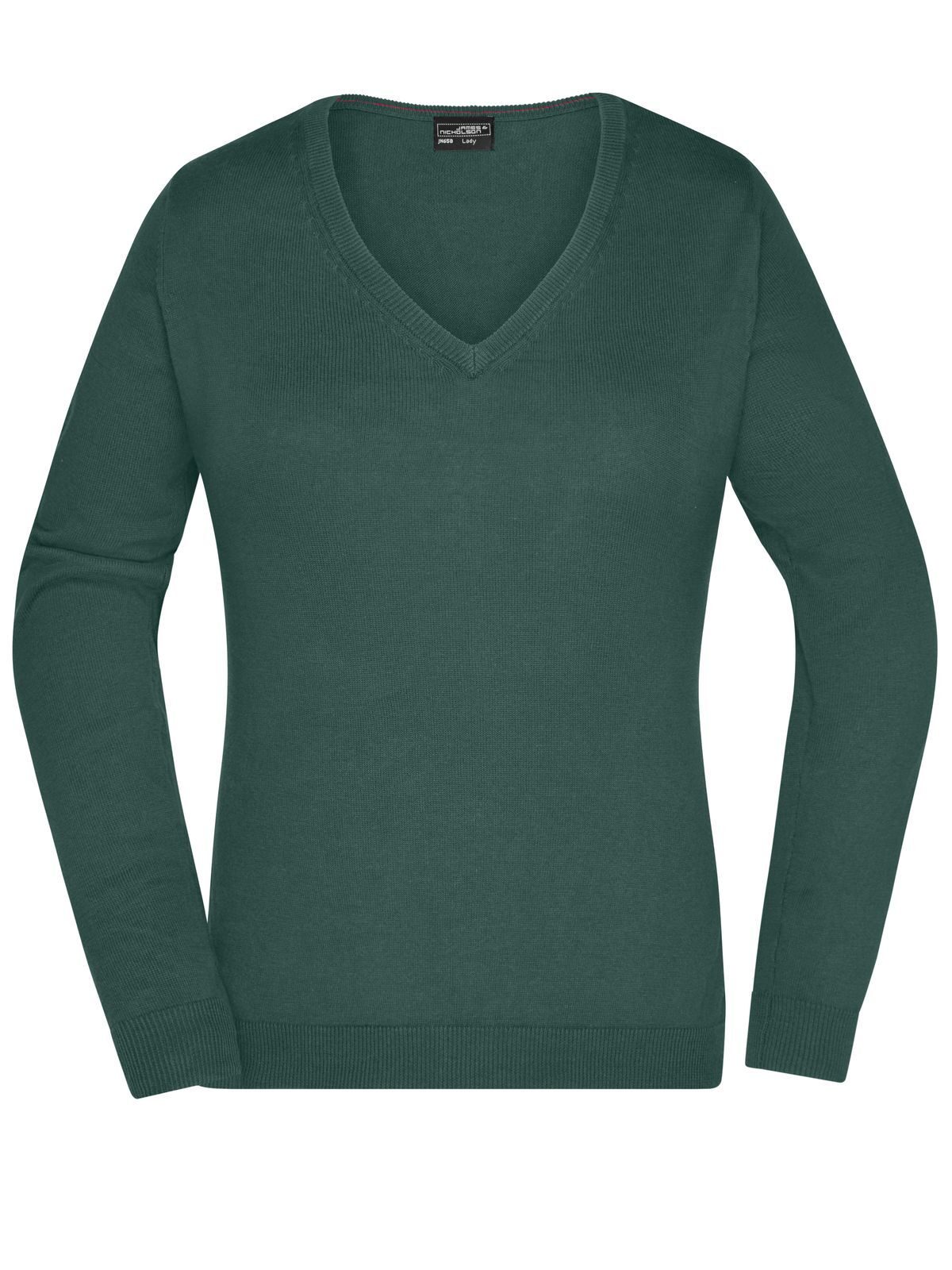 Blusa feminina com decote em V - FO - Verde floresta