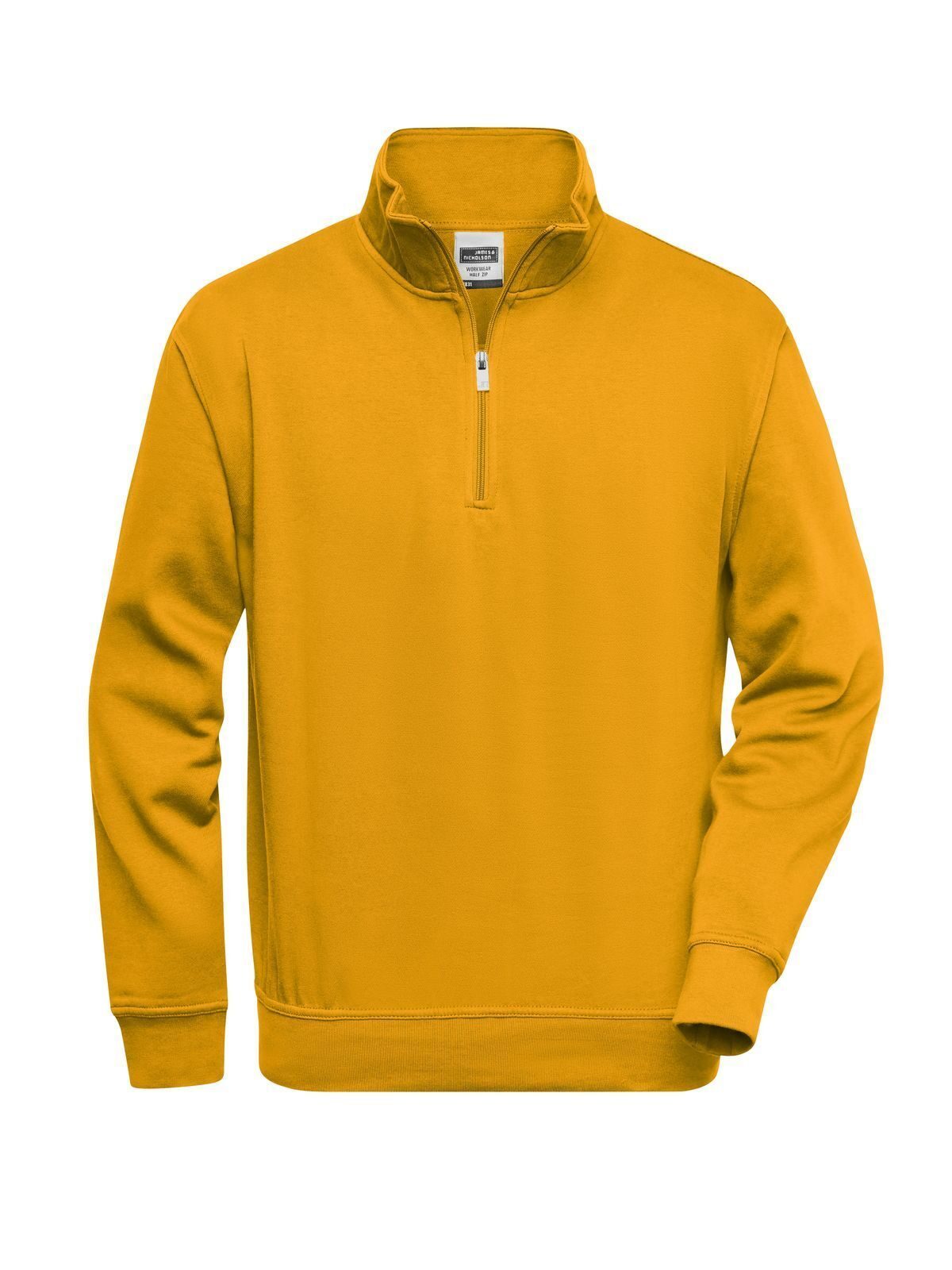 Moletom Workwear com Meio Zíper - GOYE - AMARELO DOURADO