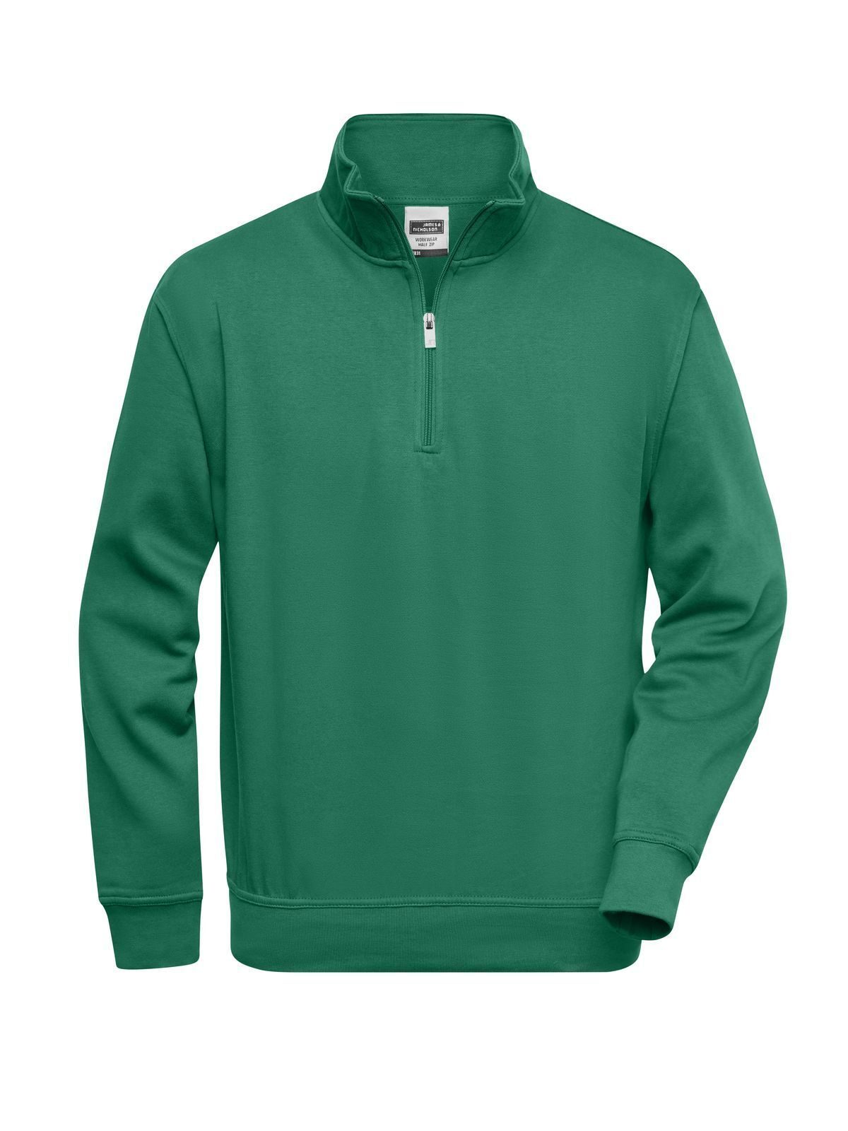 Moletom Workwear com Meio Zíper - DGR - VERDE ESCURO