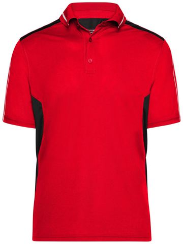 Camisa polo Craftsmen - RDBL - VERMELHO-PRETO