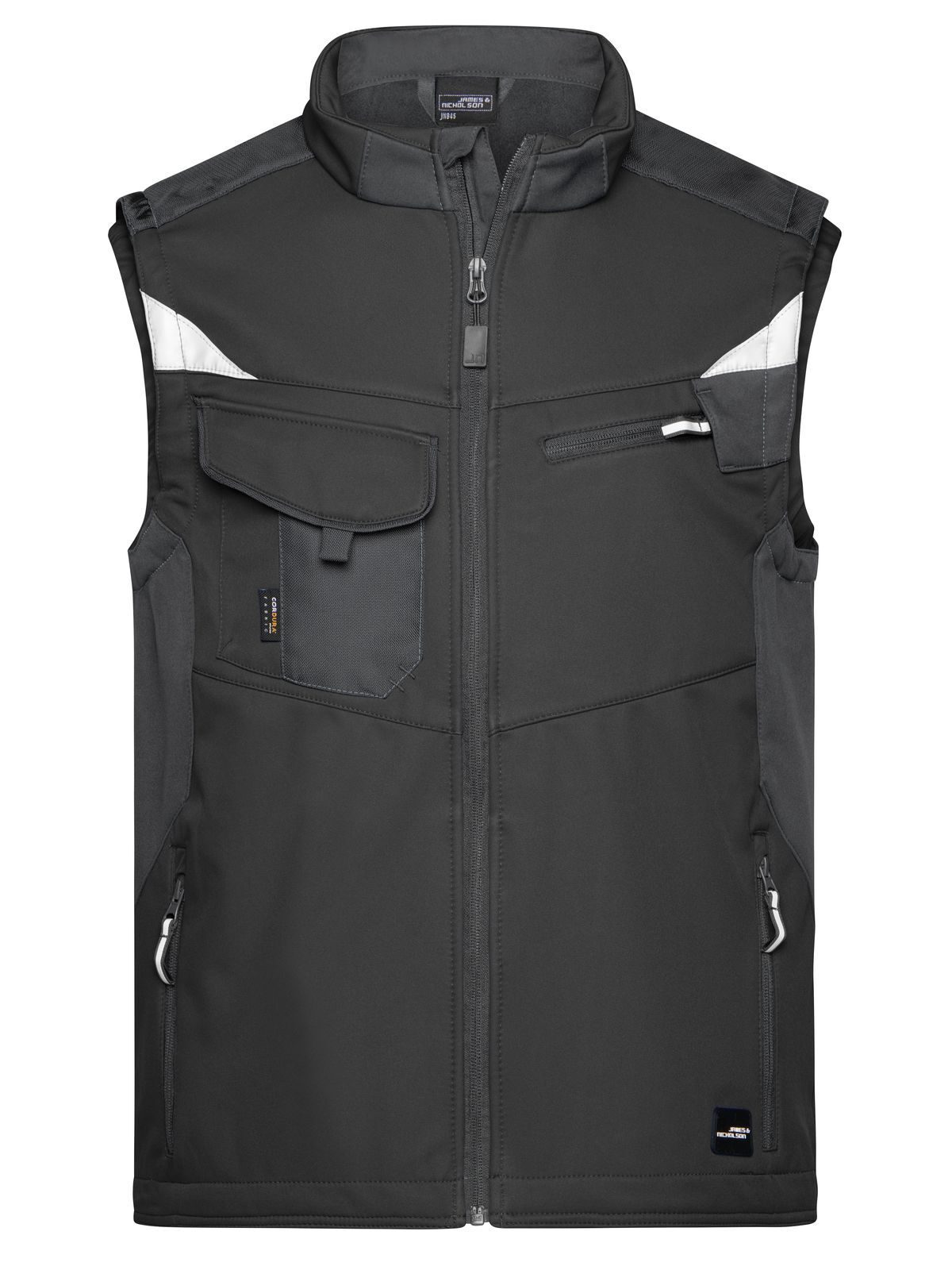 Colete Softshell para Trabalho -RESISTENTE- - BLBL - Preto
