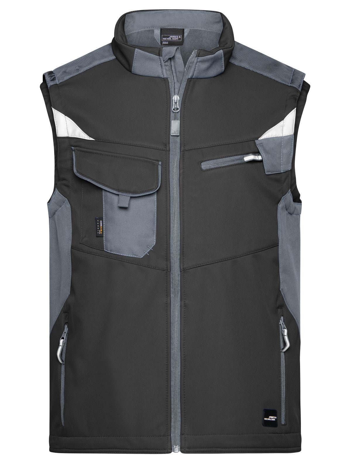 Colete Softshell para Trabalho -RESISTENTE- - BLCB - CARBONO NEGRO