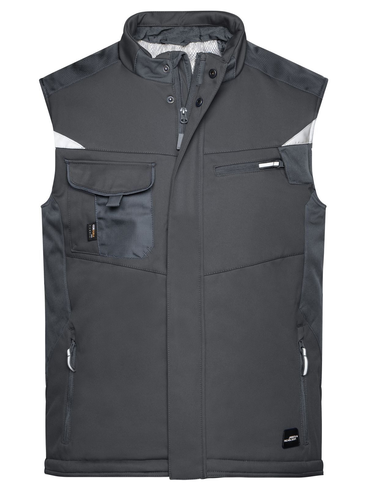 Colete Softshell Craftsmen -RESISTENTE- - BLBL - Preto