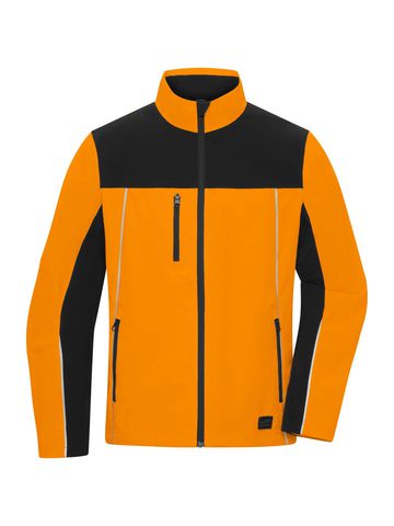 Jaqueta Signal-Workwear - NORBL - LARANJA NEON-PRETO