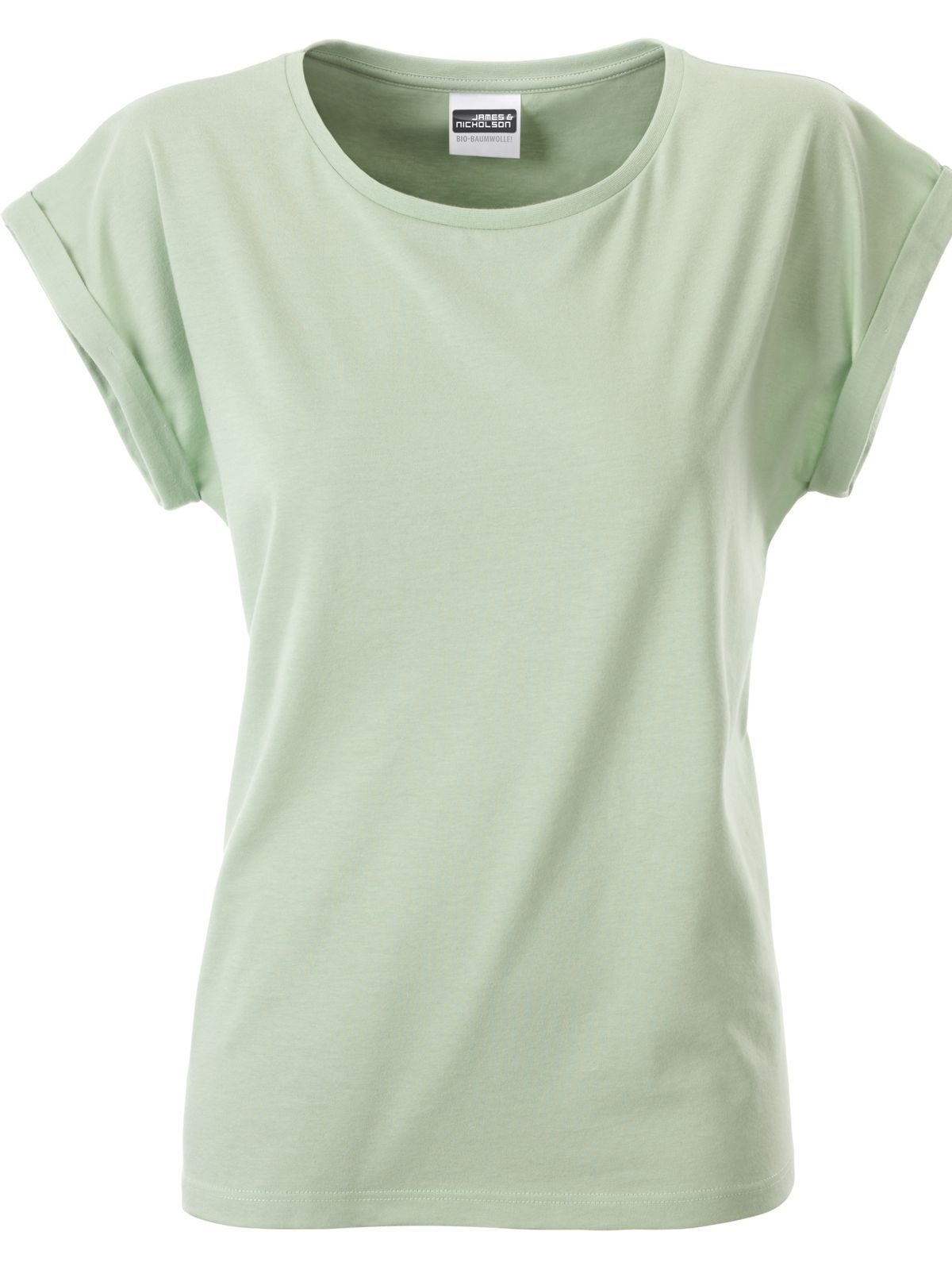 Camiseta casual feminina - SOGRE - Verde Suave
