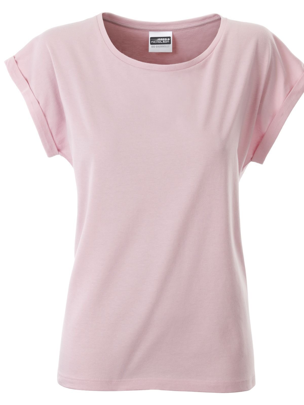 Camiseta casual feminina - SOPI - Rosa Claro