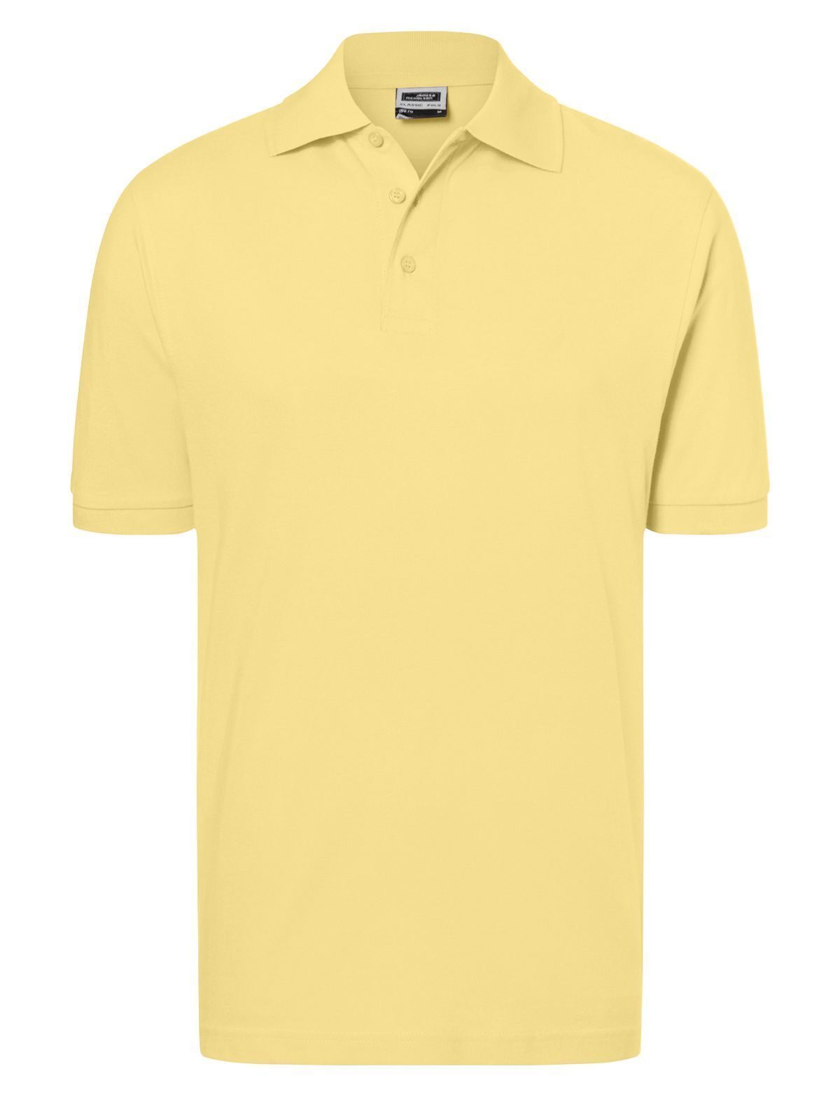 Polo Clássico - Lixívia-Amarelo Claro