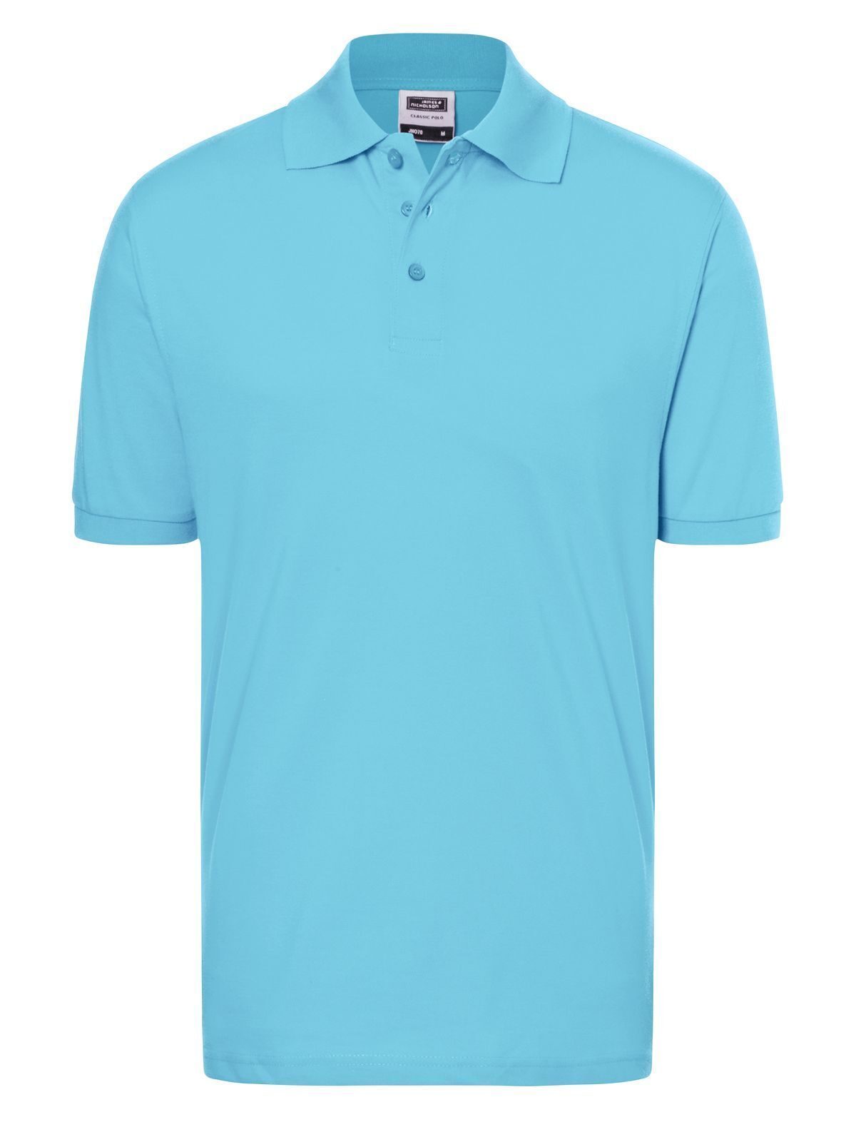 Polo Clássico - AZUL CELESTE