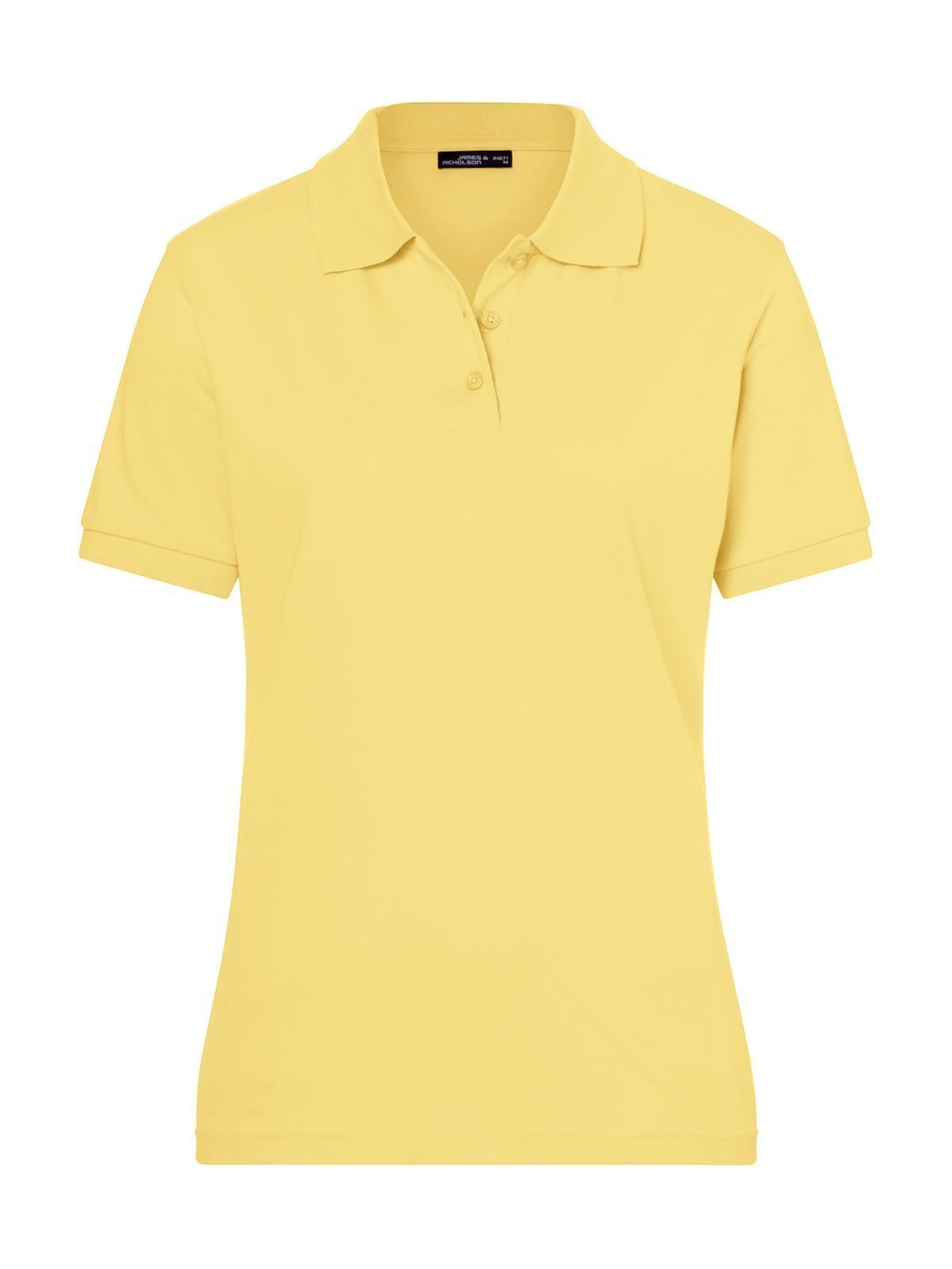 Polo Clássico Feminino - Lixívia-Amarelo Claro