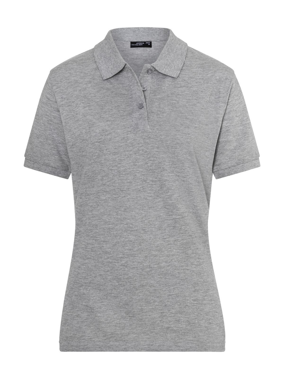 Polo Clássico Feminino - GREHE - Urze cinza