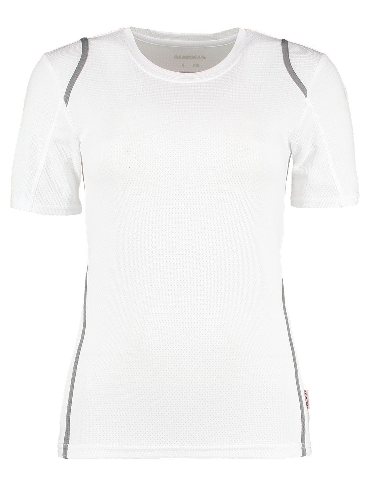 Camiseta feminina Cooltex - WHI-GRE - Branco/Cinza