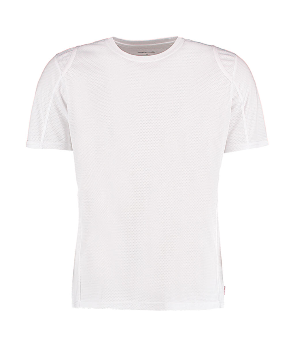 Camiseta Cooltex® com contraste e modelagem regular - 050 - Branco/Branco