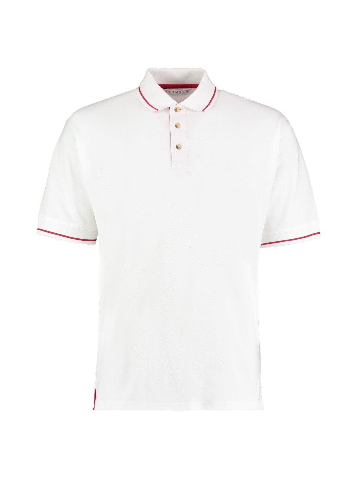 Polo St. Mellion de corte clássico - WHI-RED - Branco/Vermelho