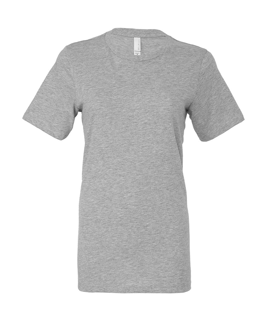 Camiseta feminina em malha CVC Relaxed - 45 - Heather atlética