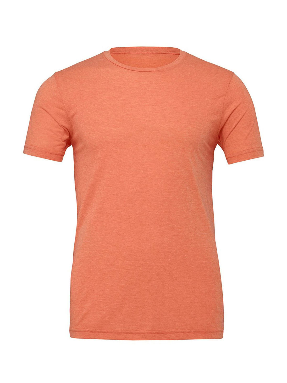 Camiseta unissex de manga curta em malha - 18 - Laranja