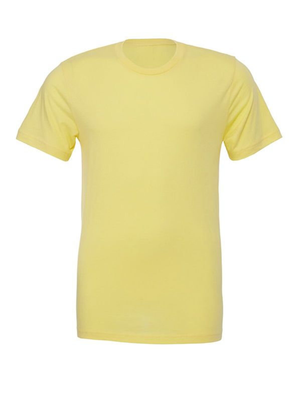 Camiseta unissex de manga curta em malha - 24 - Amarelo