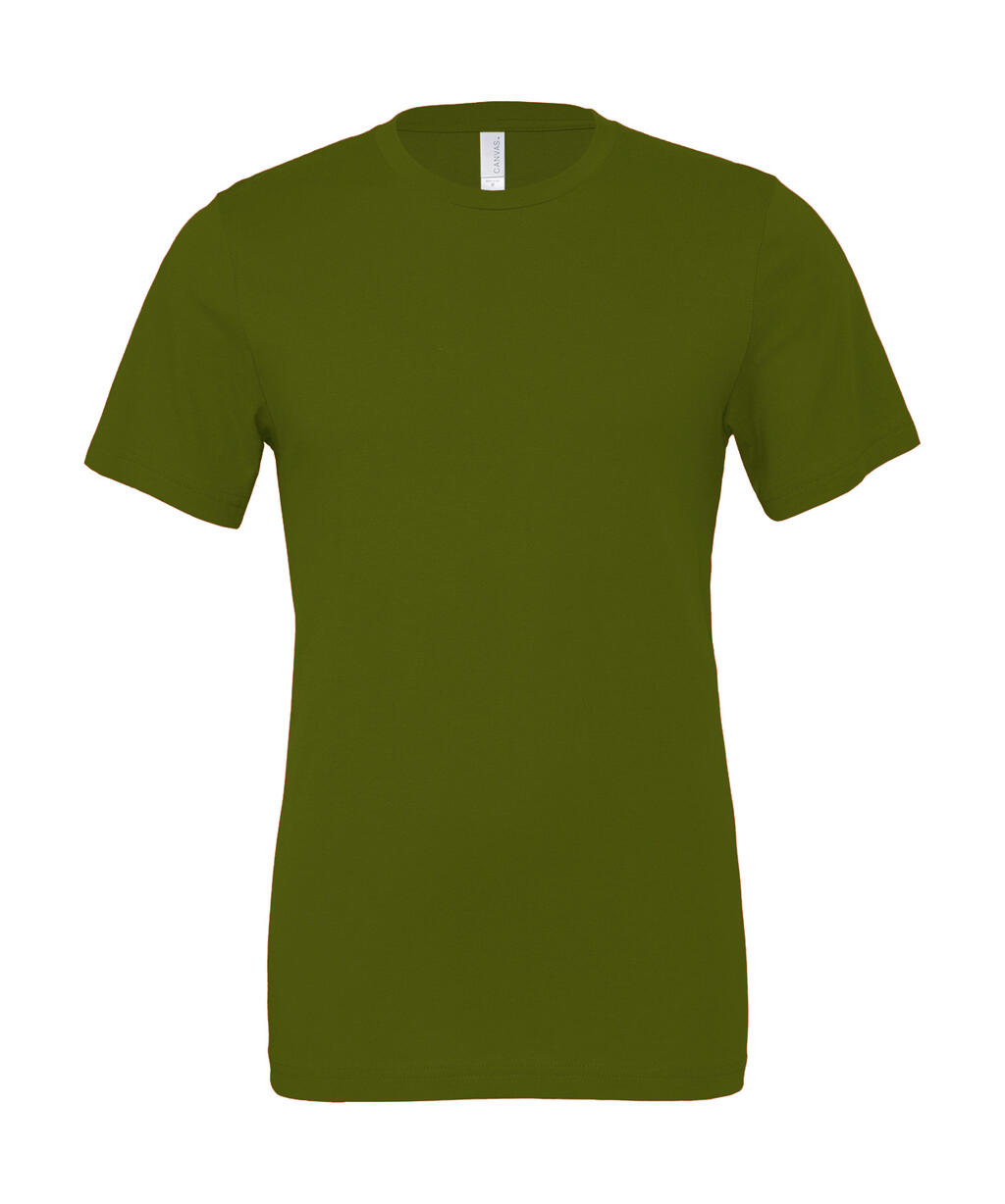 Camiseta unissex de manga curta em malha - Azeitona