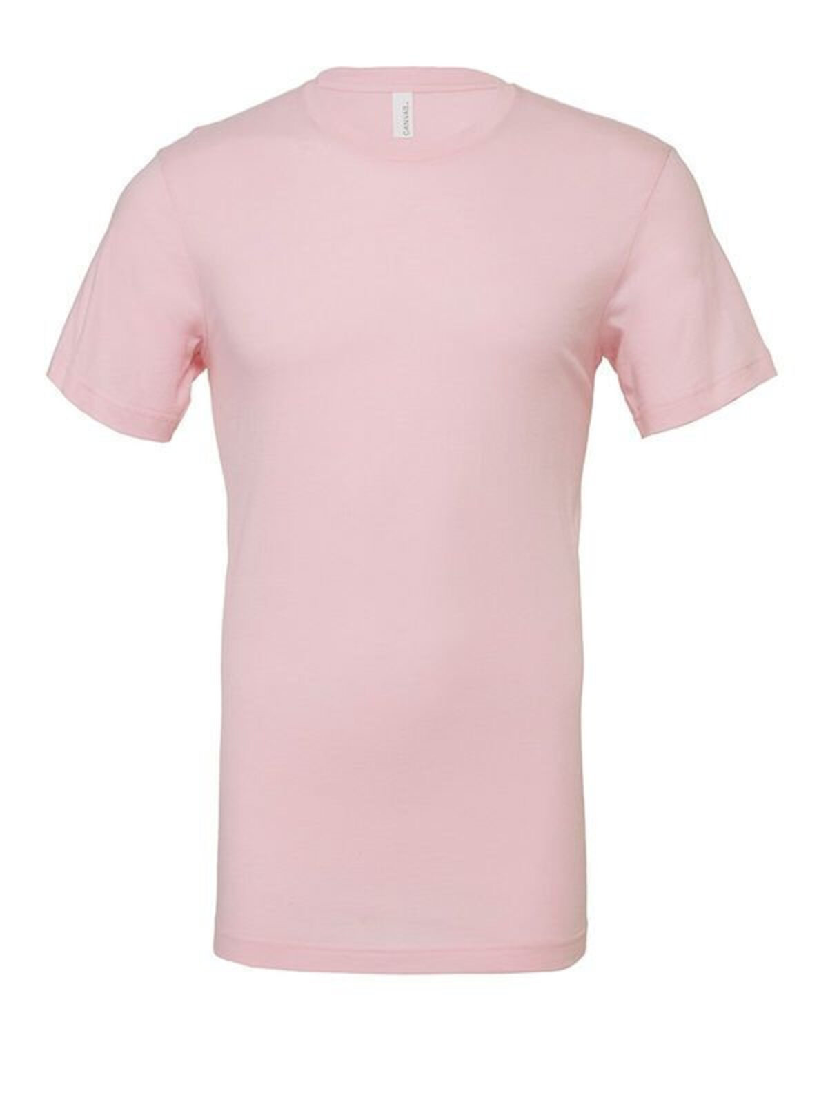 Camiseta unissex de manga curta em malha - 43 - Rosa claro