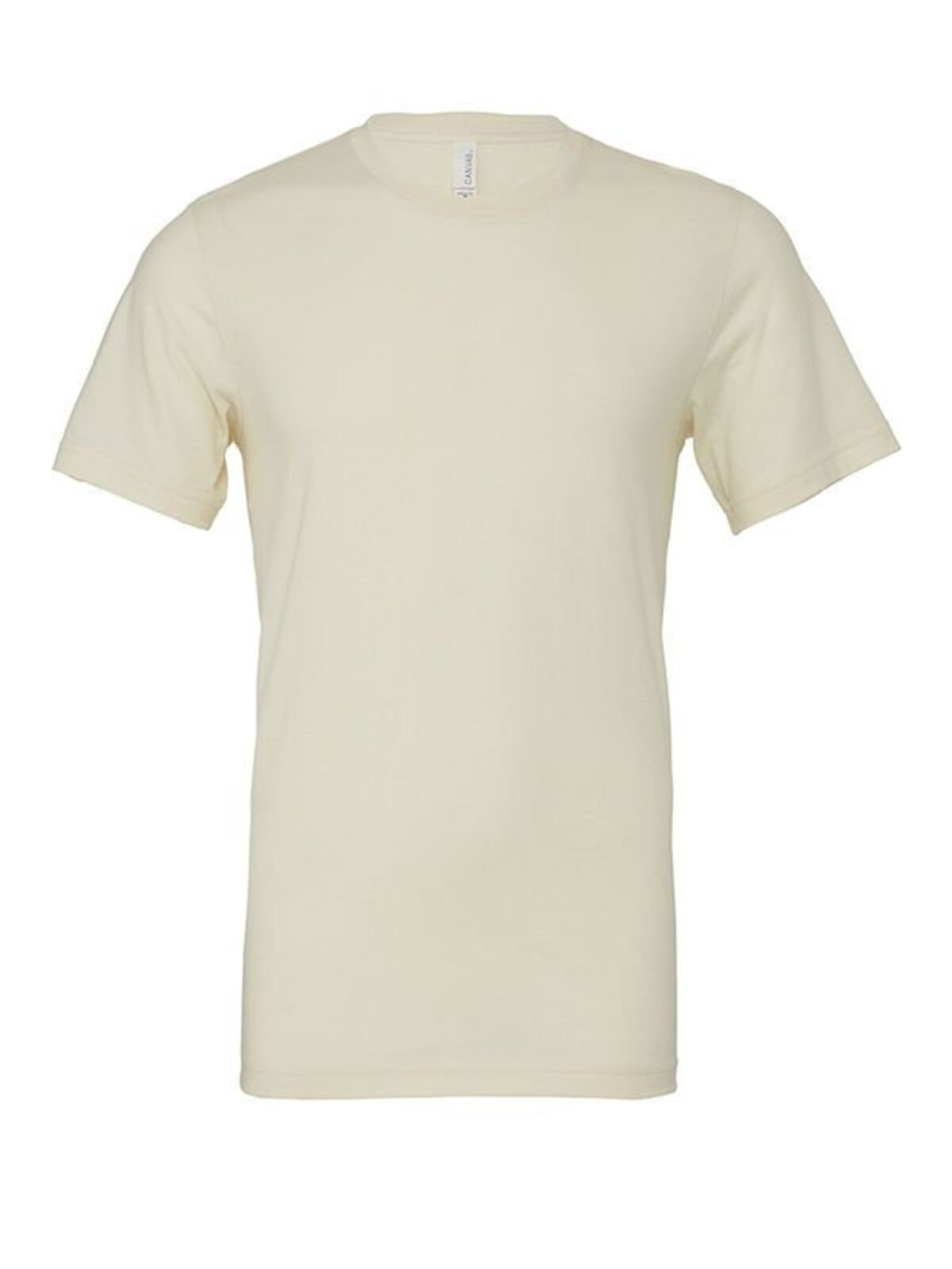 Camiseta unissex de manga curta em malha - 37 - Natural