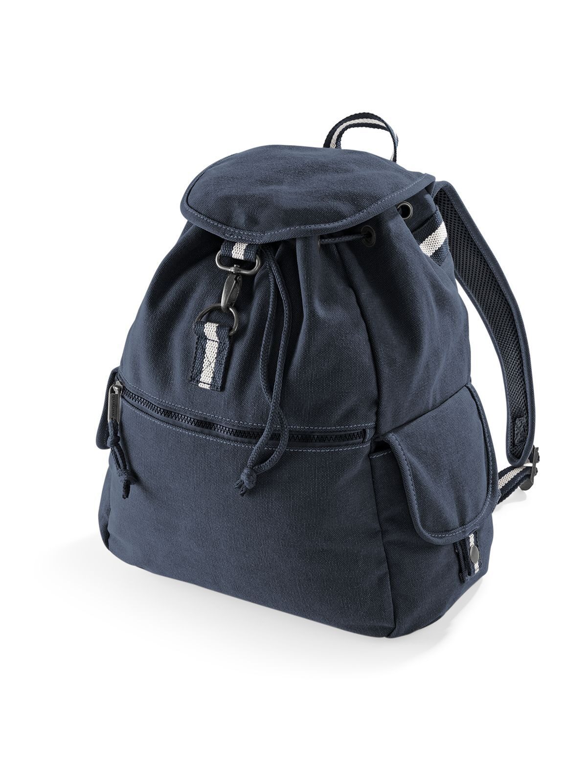 Mochila de lona vintage - VON - Oxford Vintage Azul Marinho