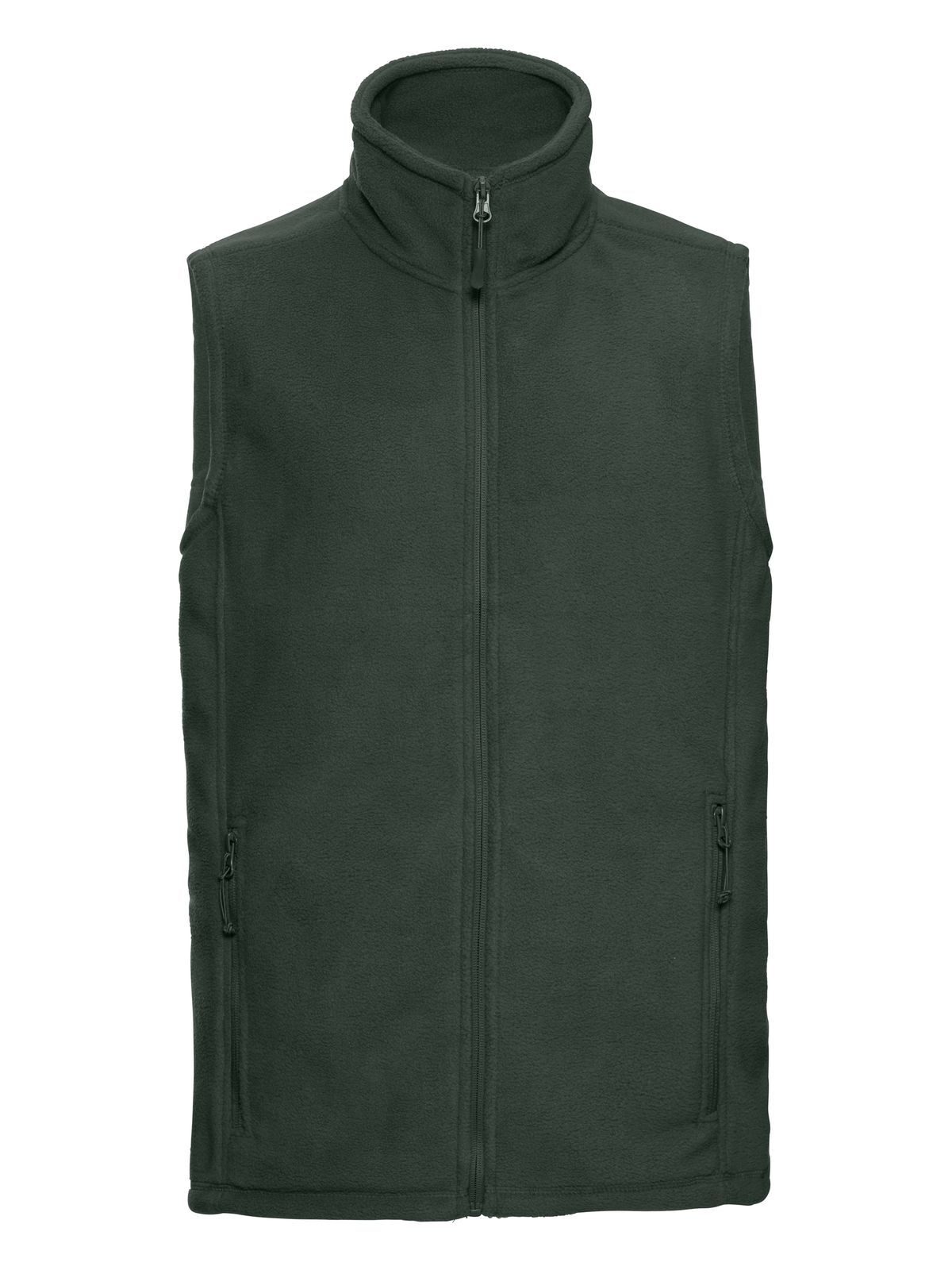 Colete de lã polar masculino para atividades ao ar livre - 38 - Verde Garrafa