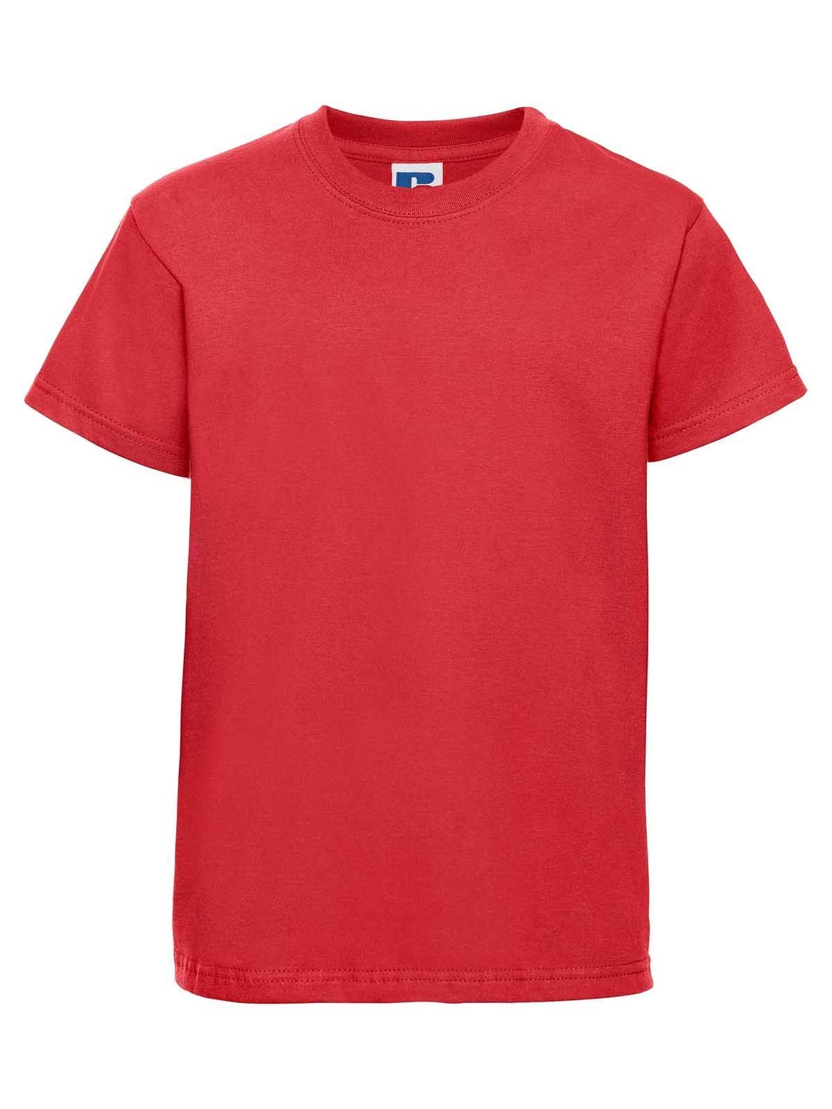 Camiseta infantil clássica - BR - Vermelho vivo