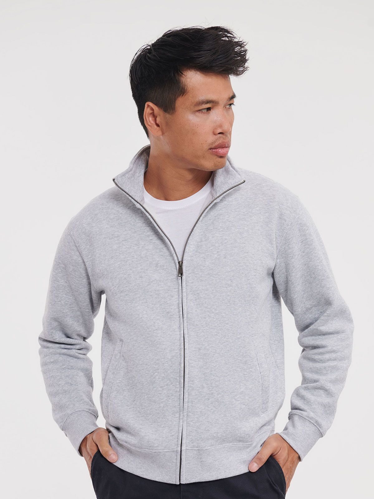 Jaqueta de moletom autêntica masculina