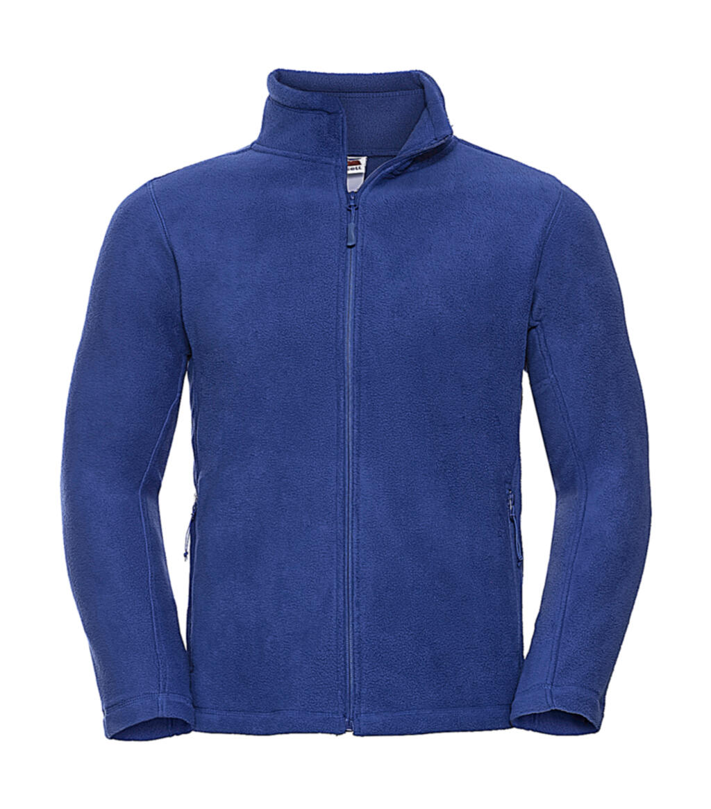 Casaco polar masculino com fecho de correr completo para atividades ao ar livre. - BH - Realeza Brilhante