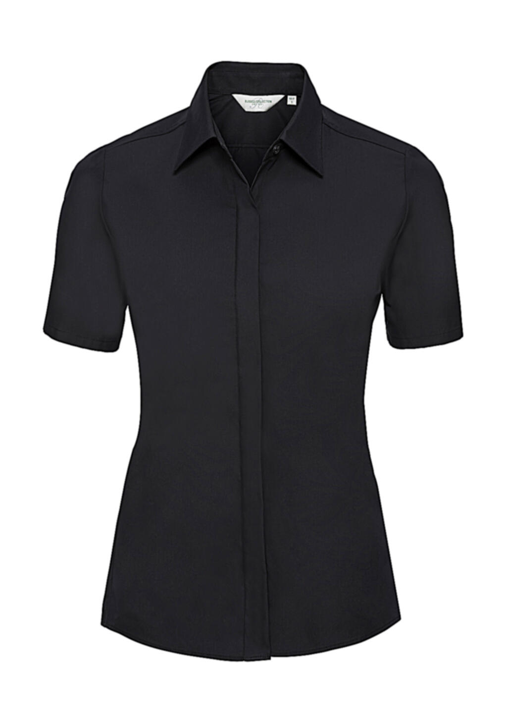 Camisa feminina com elasticidade máxima - 101 - Preto