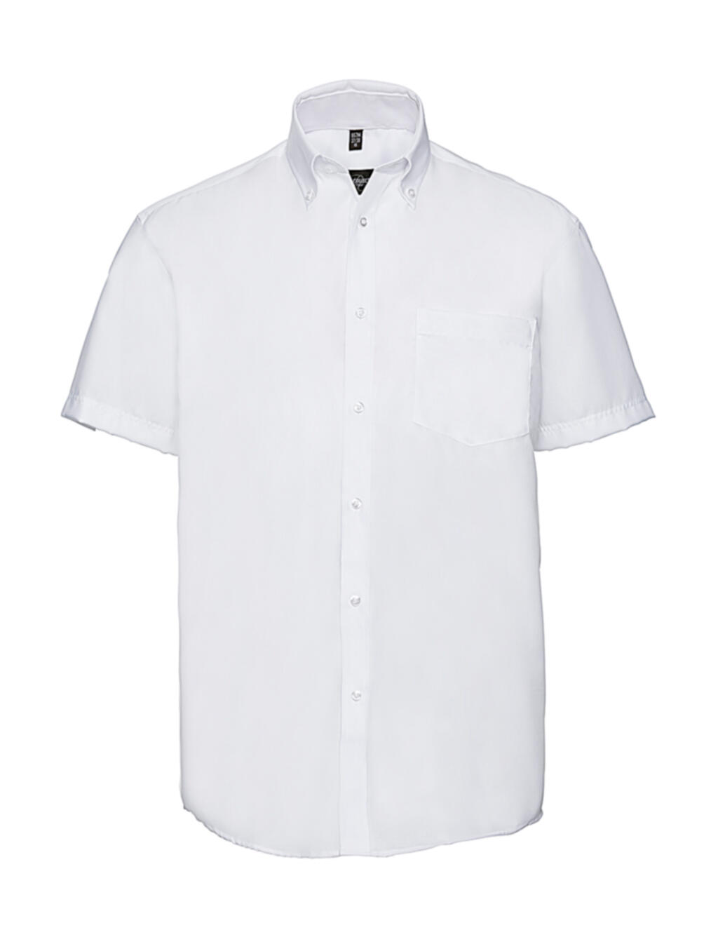 Camisa masculina clássica de manga curta Ultimate sem necessidade de passar - 000 - Branco