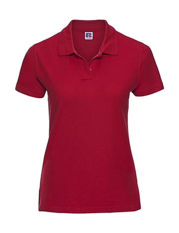 Camisa polo feminina Ultimate Cotton - 401 - Vermelho clássico