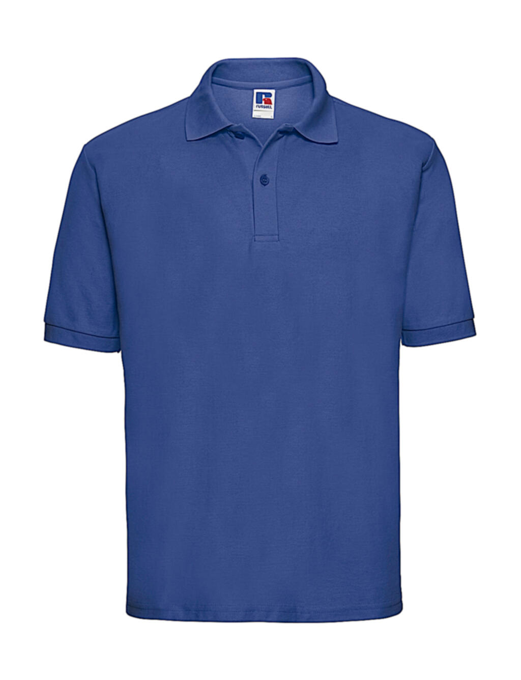 Polo masculina clássica em algodão e poliéster - 306 - Realeza Brilhante