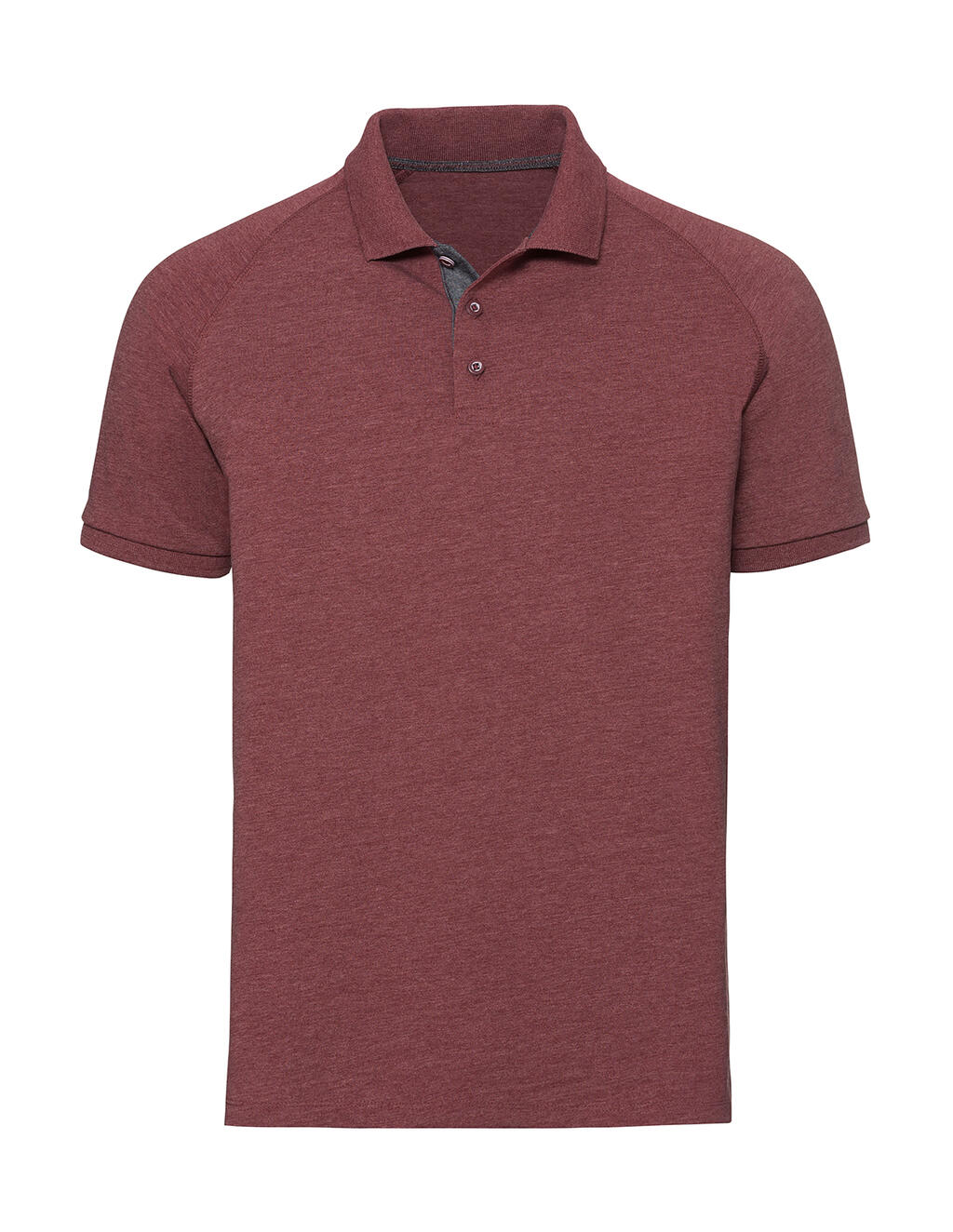Camisa Polo Raglan Masculina Jersey HD - MM - Marrom Marrom