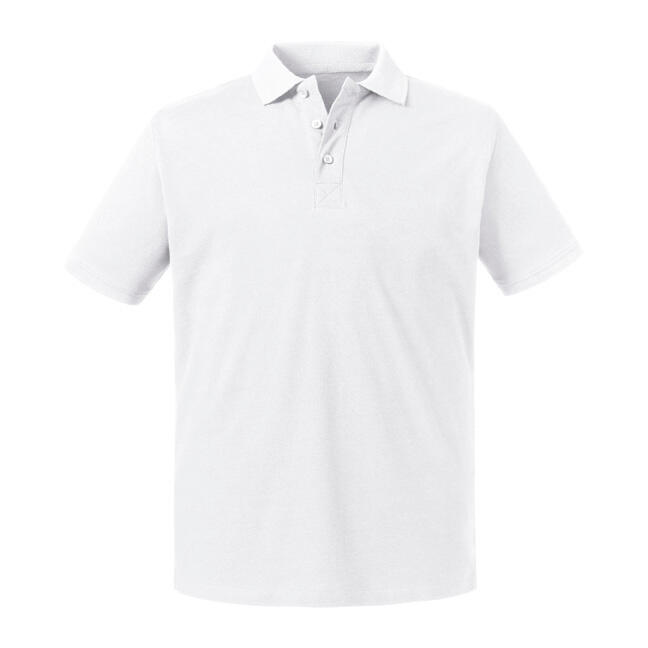 Polo masculino Pure Organic - 30 - Branco