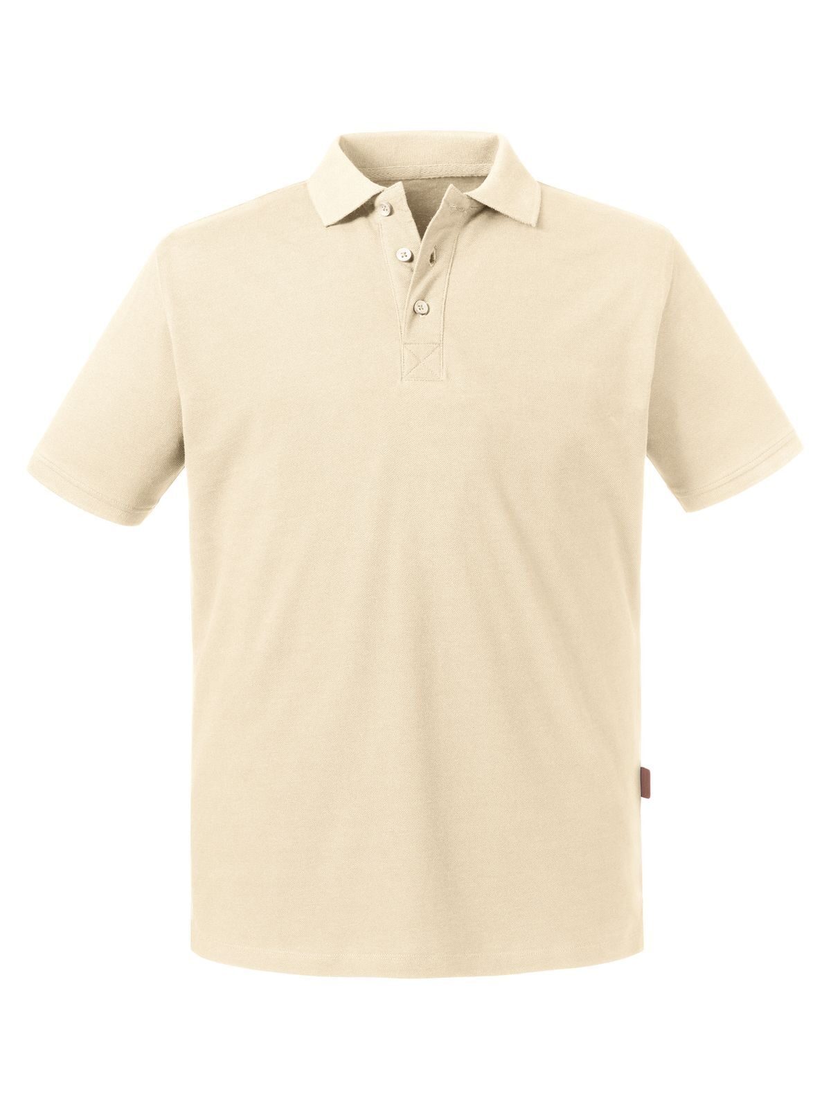 Polo masculino Pure Organic - Natural