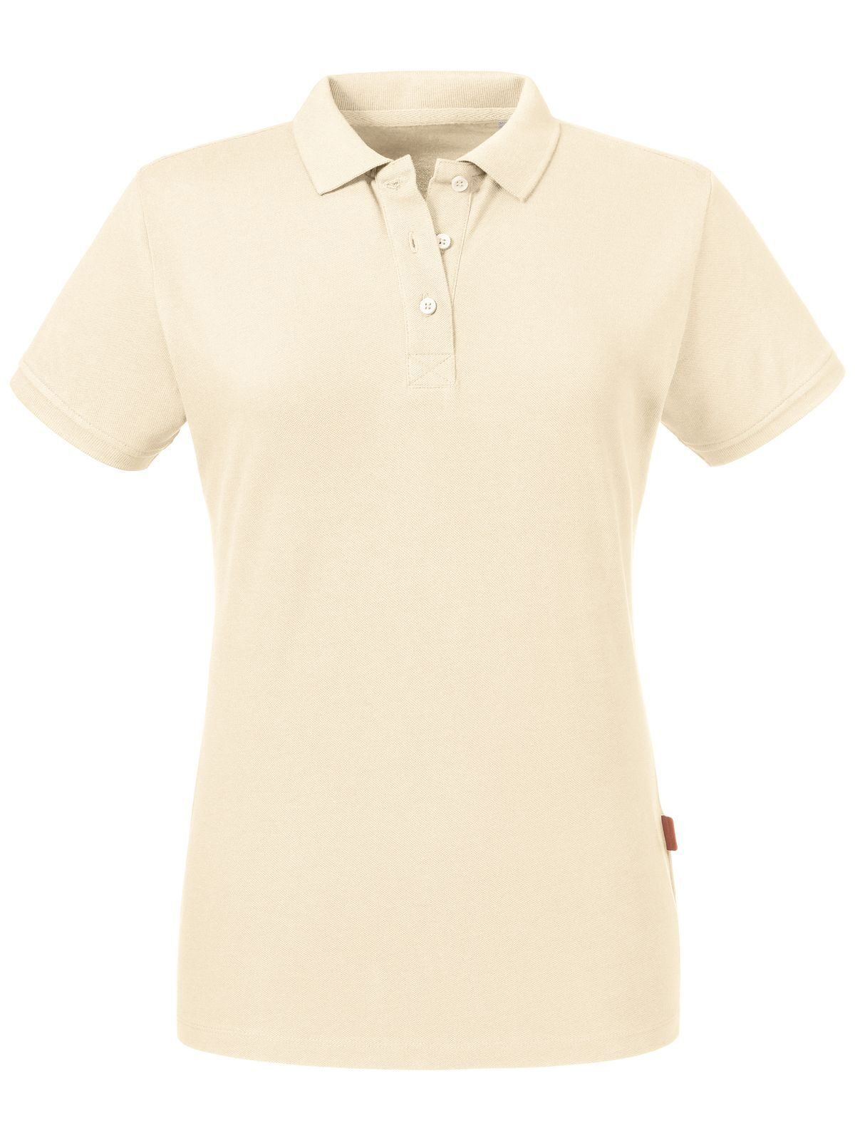 Polo feminino Pure Organic - Natural